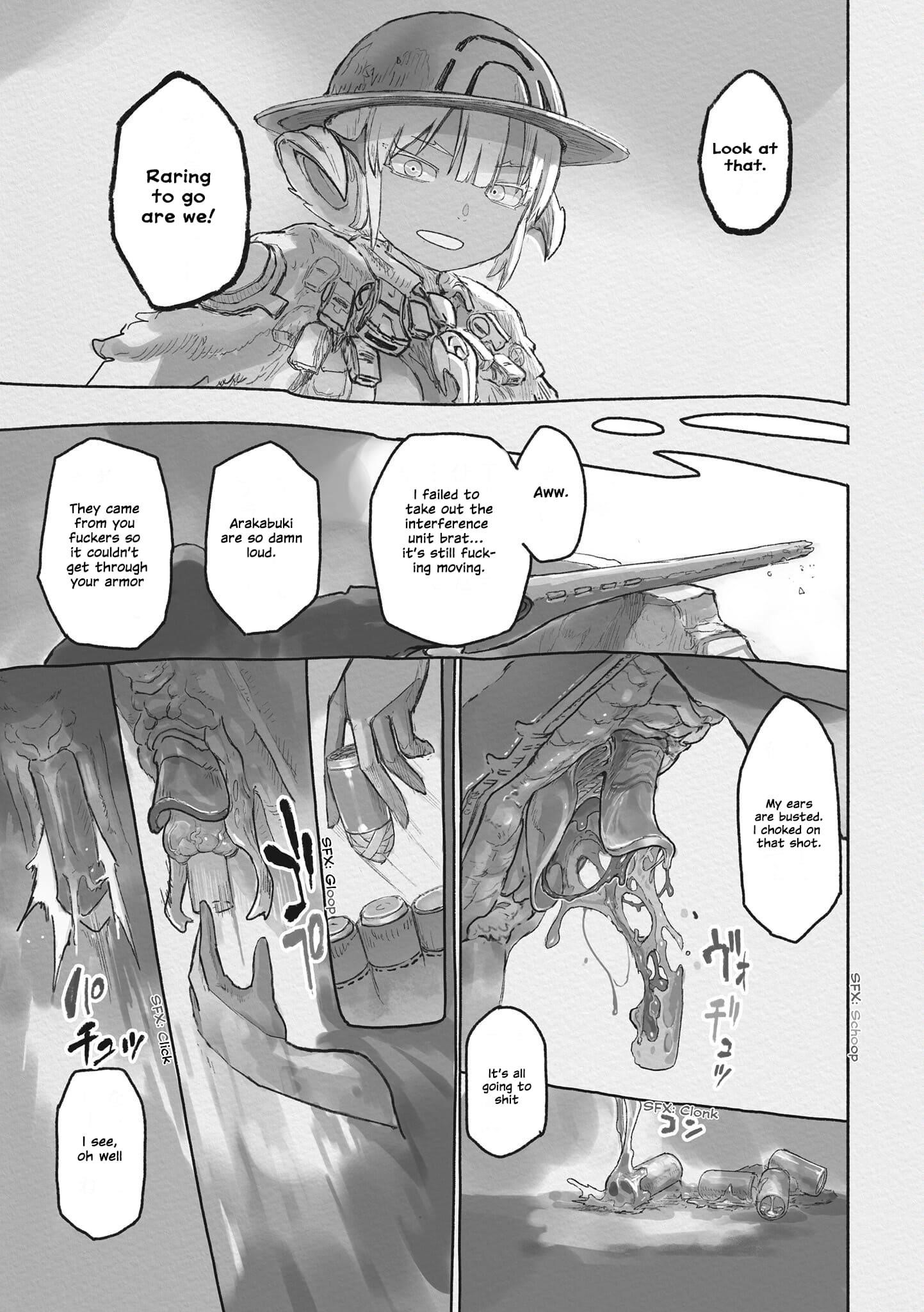Made in Abyss Manga Chapter 71 page 31 - Shooter