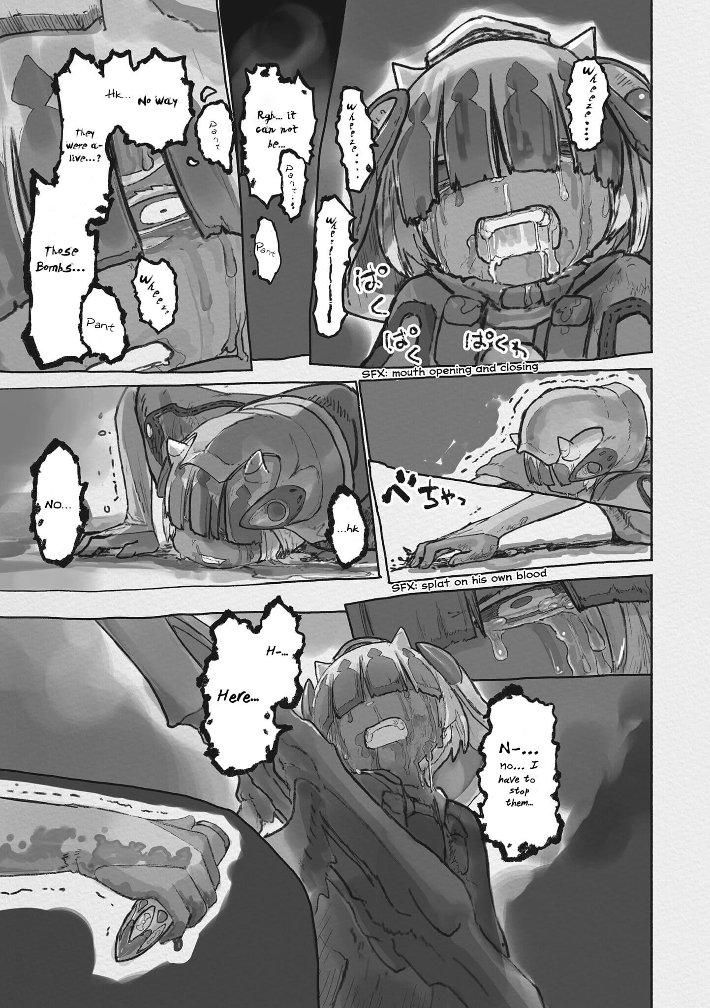 Made in Abyss Manga Chapter 71 page 45 - Shooter