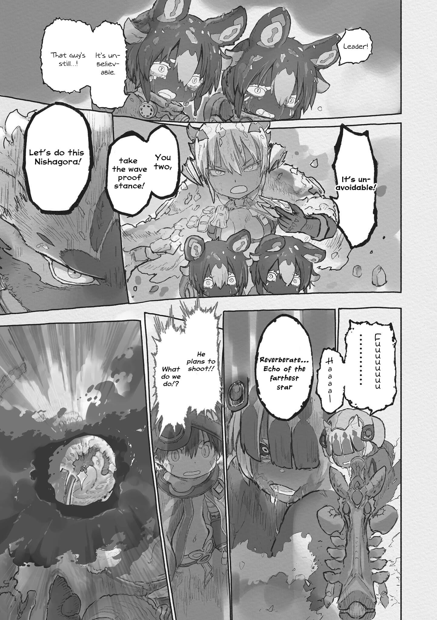 Made in Abyss Manga Chapter 71 page 47 - Shooter