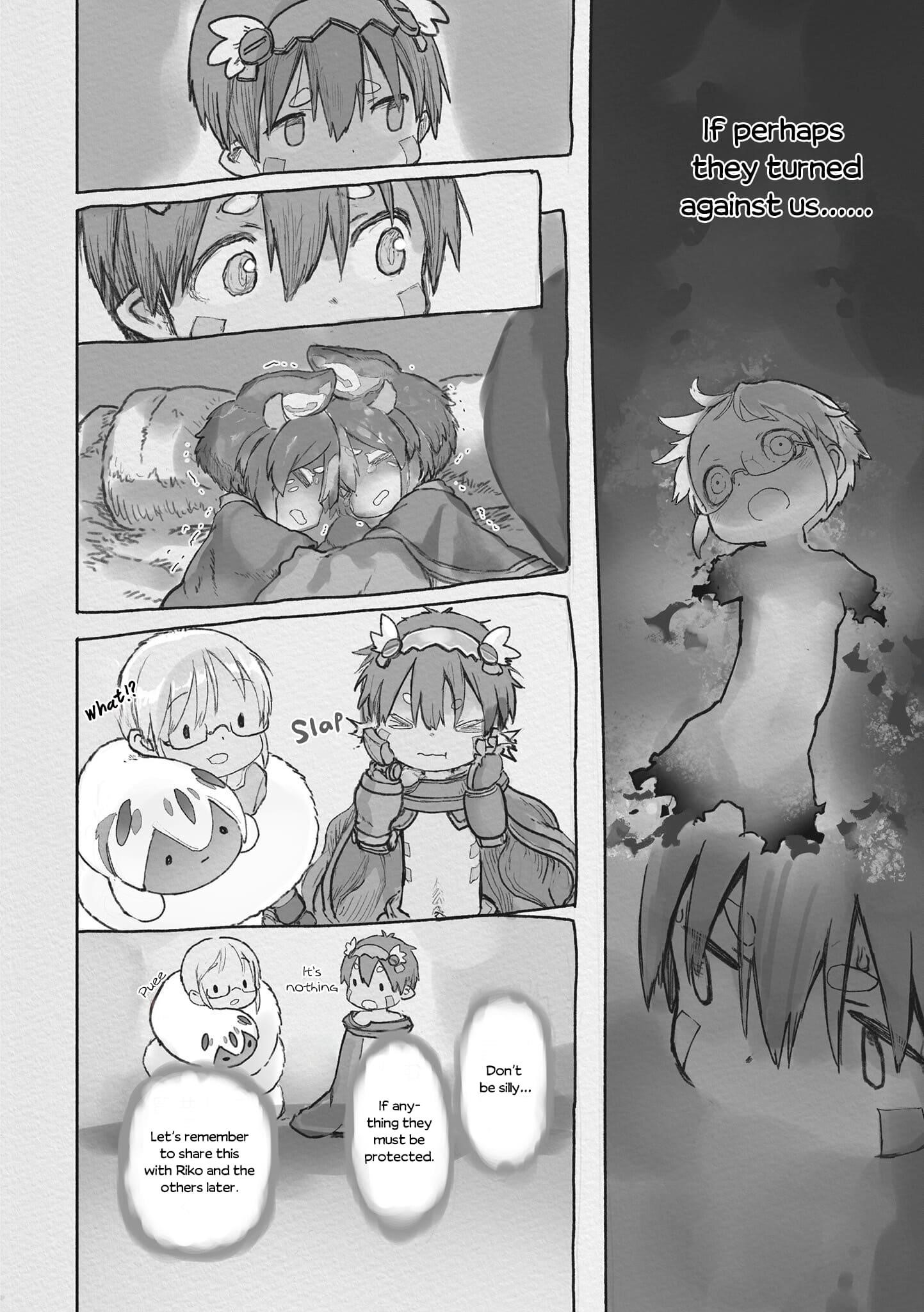 Made in Abyss Manga Chapter 71 page 56 - Shooter