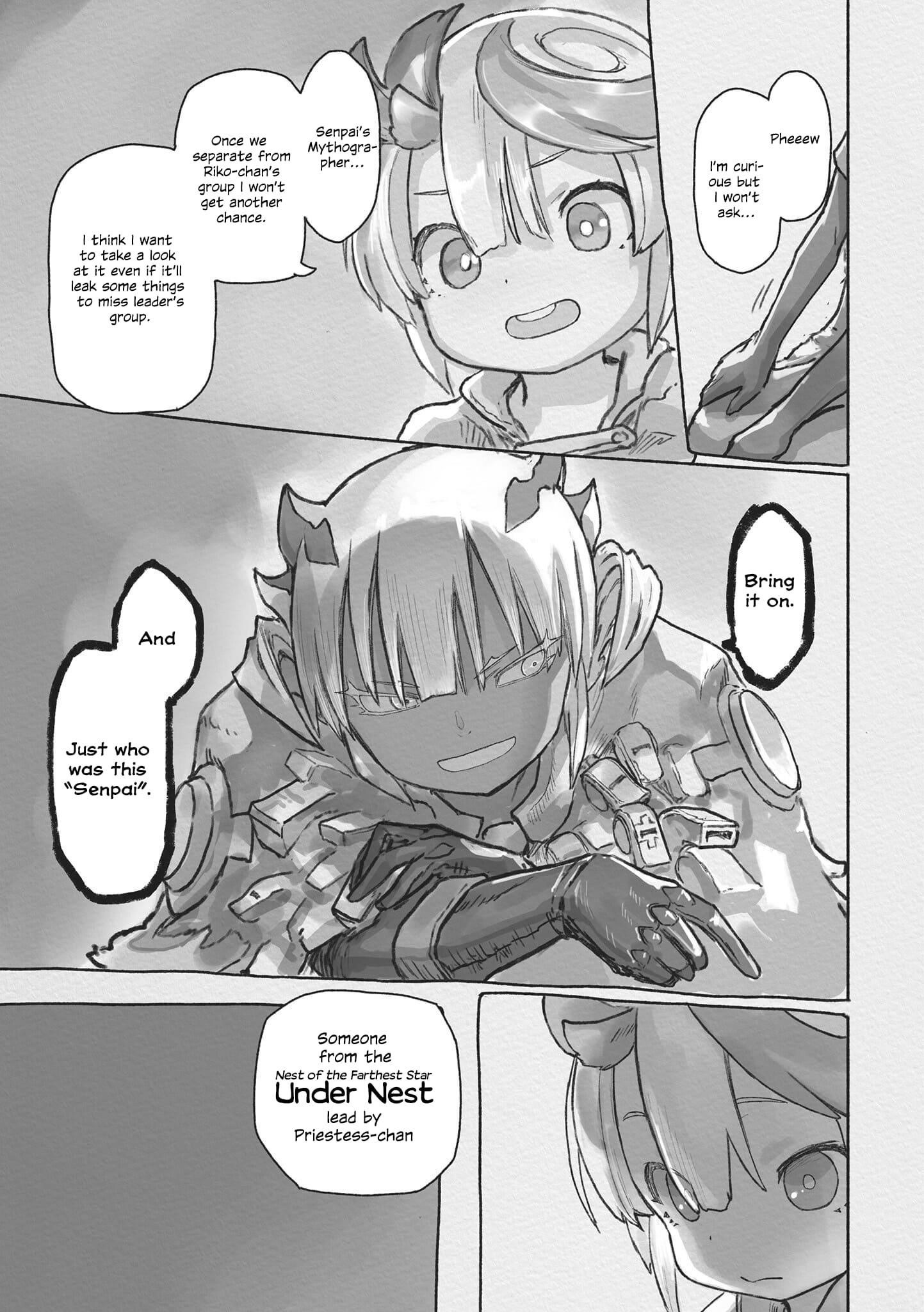 Made in Abyss Manga Chapter 71 page 59 - Shooter