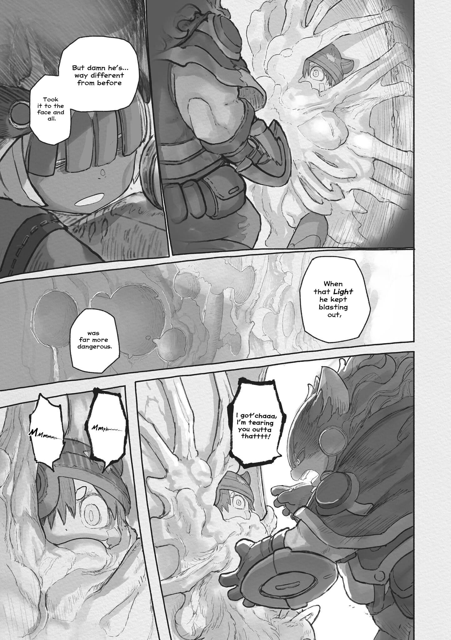 Made in Abyss Manga Chapter 71 page 9 - Shooter