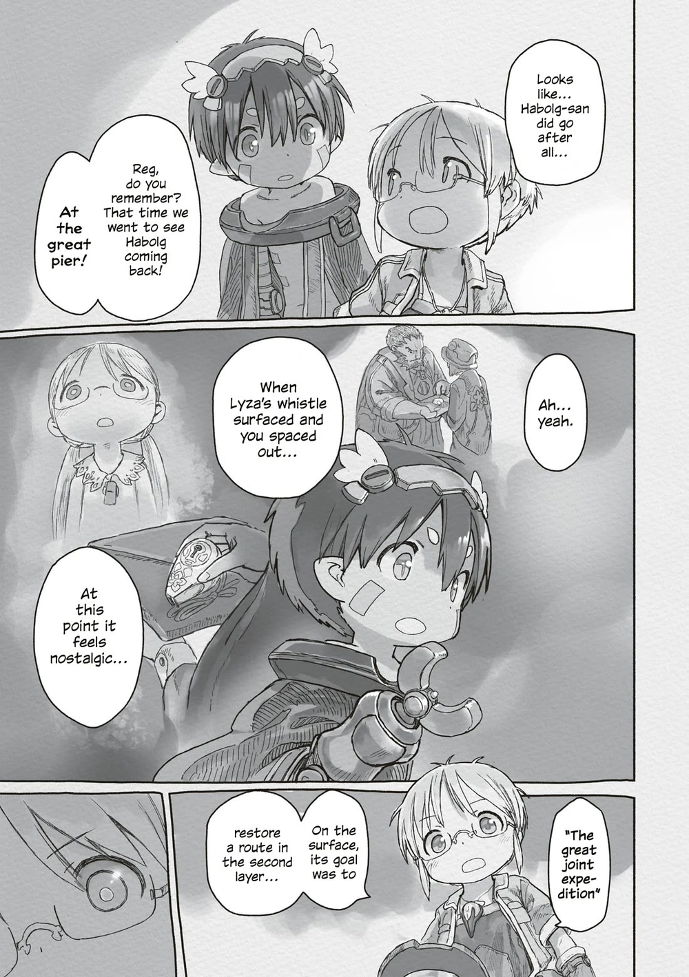 Made in Abyss Manga Chapter 72 page 15 - Windows to Myth