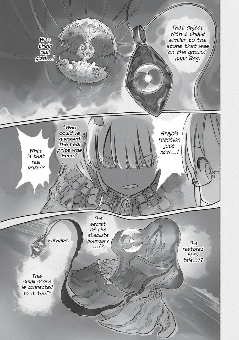 Made in Abyss Manga Chapter 72 page 17 - Windows to Myth