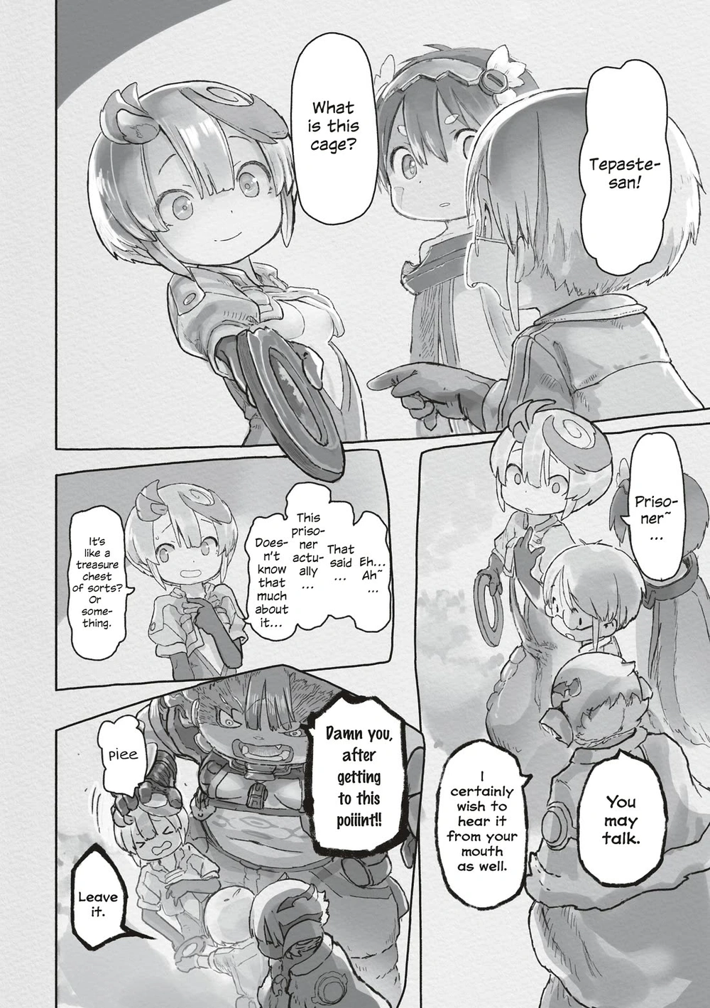 Made in Abyss Manga Chapter 72 page 18 - Windows to Myth
