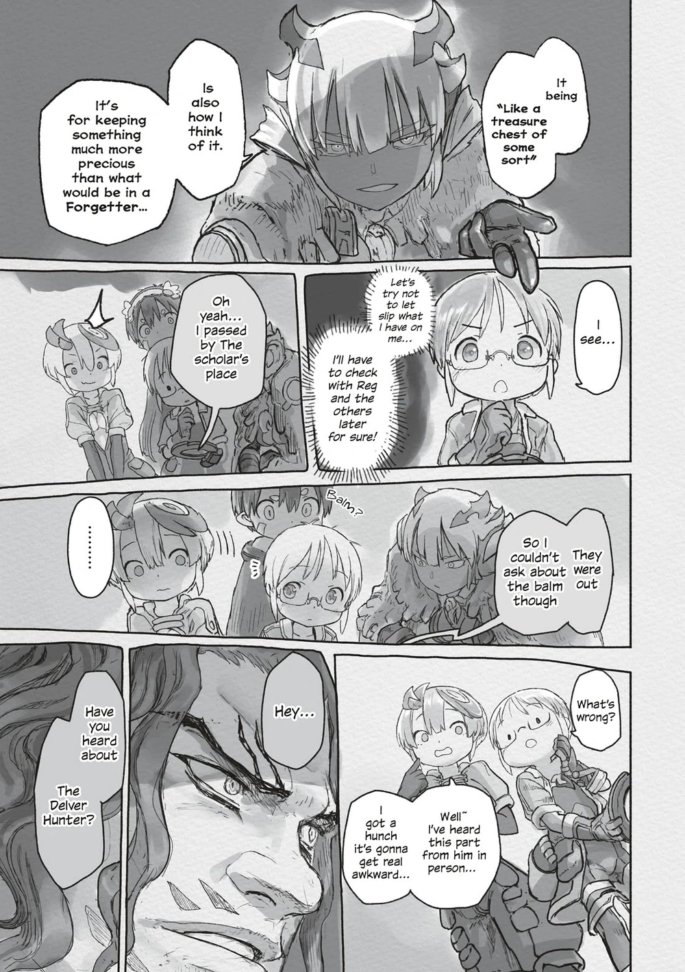 Made in Abyss Manga Chapter 72 page 19 - Windows to Myth