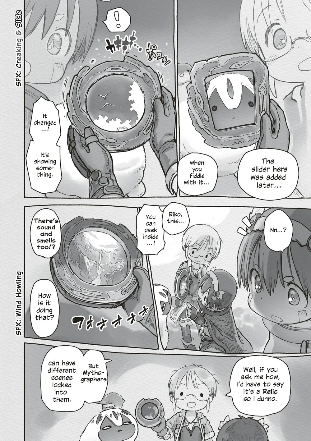 Made in Abyss Manga Chapter 72 page 2 - Windows to Myth