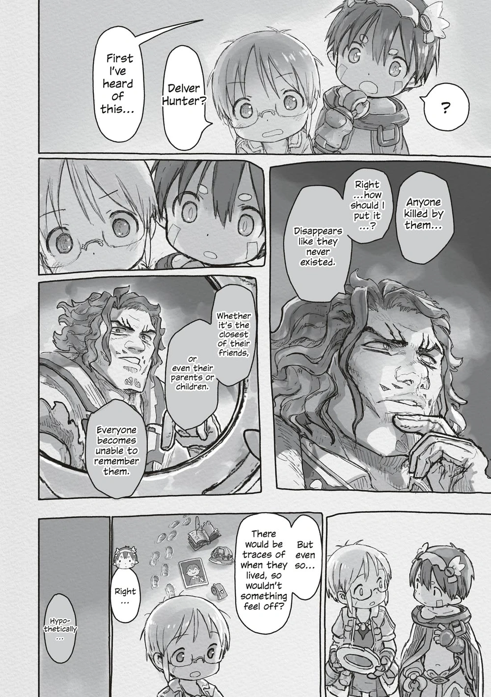 Made in Abyss Manga Chapter 72 page 20 - Windows to Myth