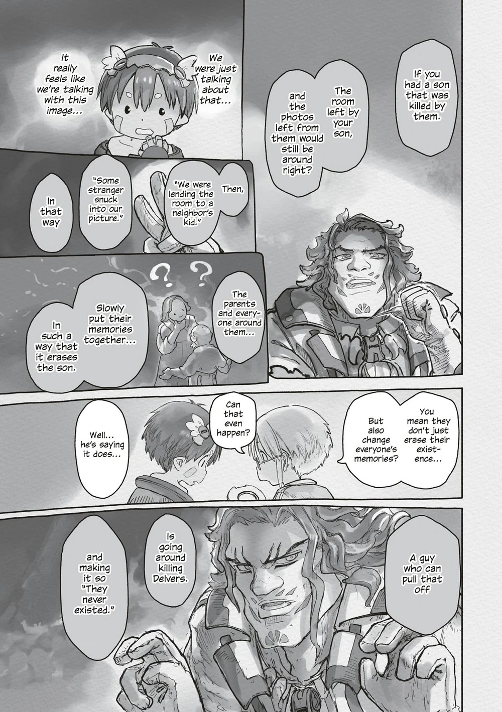 Made in Abyss Manga Chapter 72 page 21 - Windows to Myth