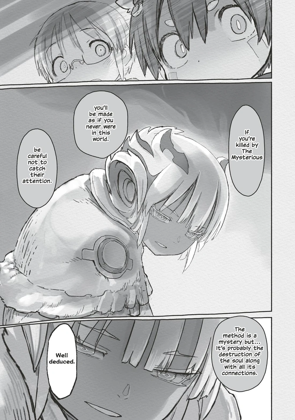 Made in Abyss Manga Chapter 72 page 25 - Windows to Myth