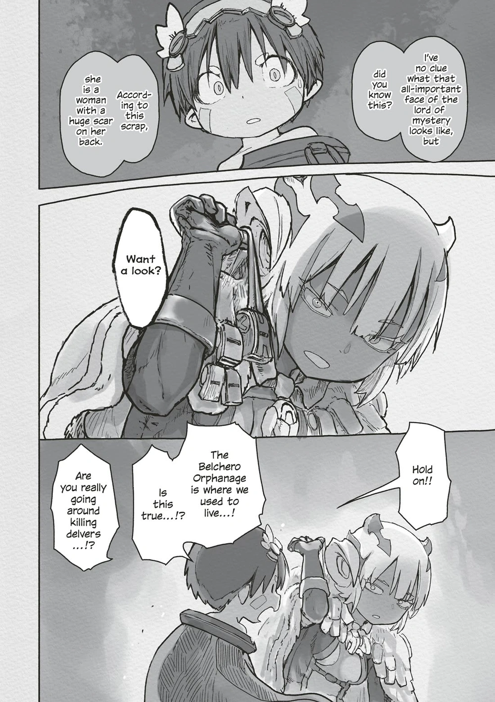 Made in Abyss Manga Chapter 72 page 26 - Windows to Myth