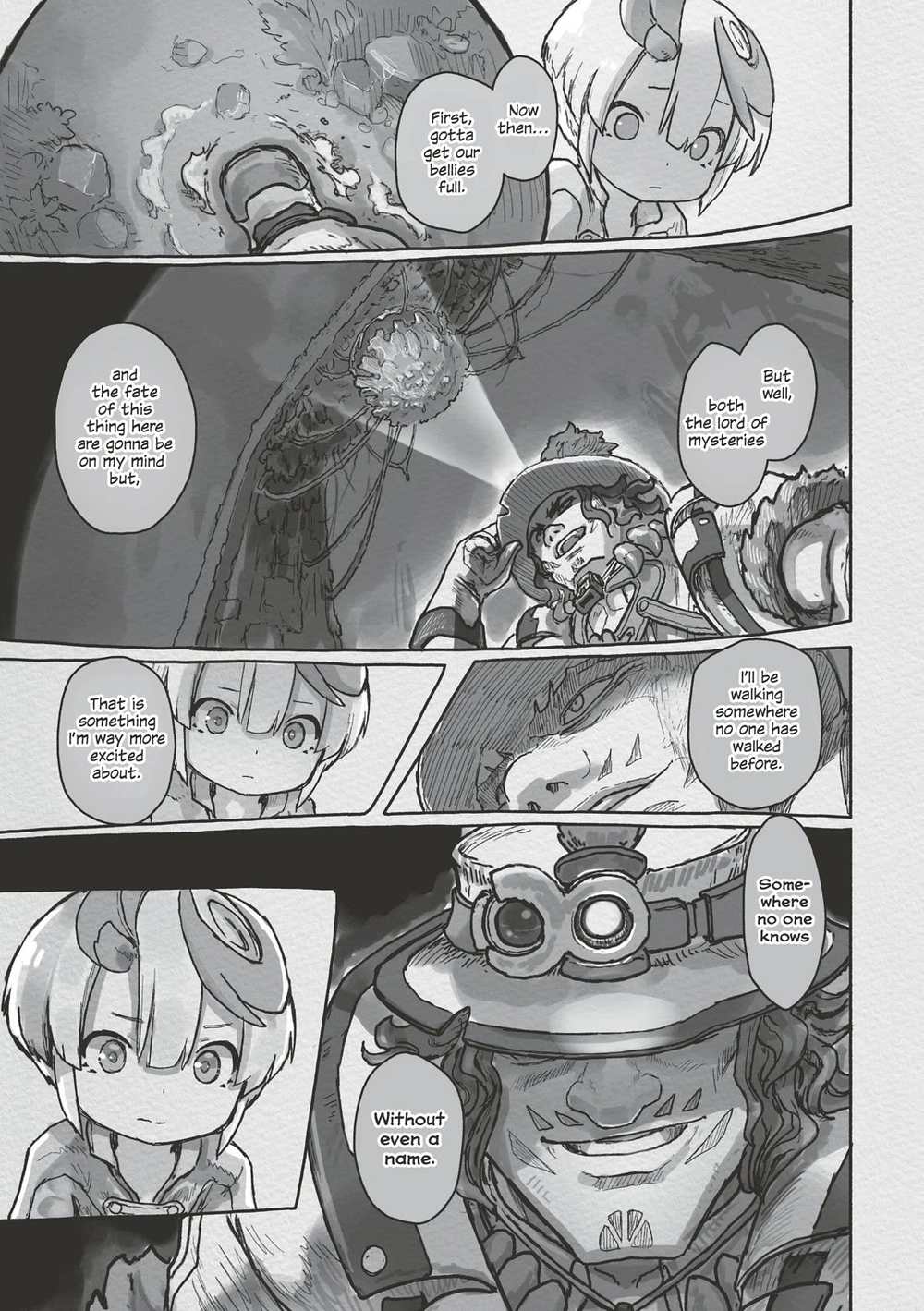Made in Abyss Manga Chapter 72 page 29 - Windows to Myth