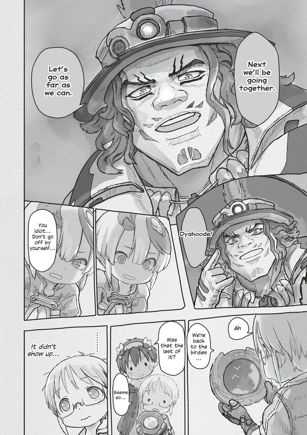 Made in Abyss Manga Chapter 72 page 30 - Windows to Myth