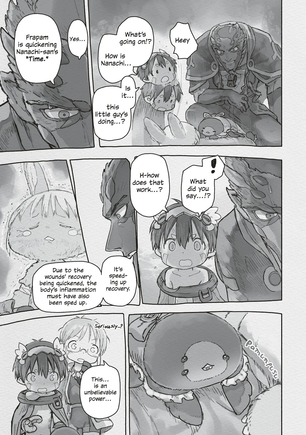 Made in Abyss Manga Chapter 72 page 35 - Windows to Myth