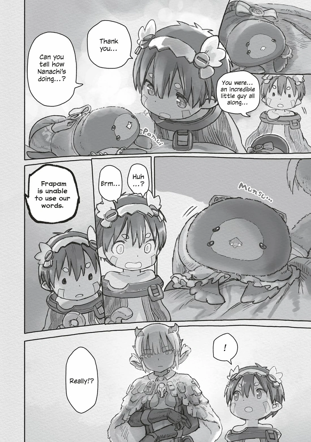 Made in Abyss Manga Chapter 72 page 36 - Windows to Myth