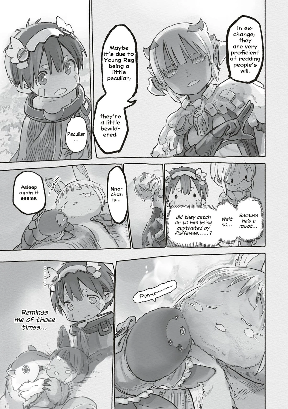 Made in Abyss Manga Chapter 72 page 37 - Windows to Myth