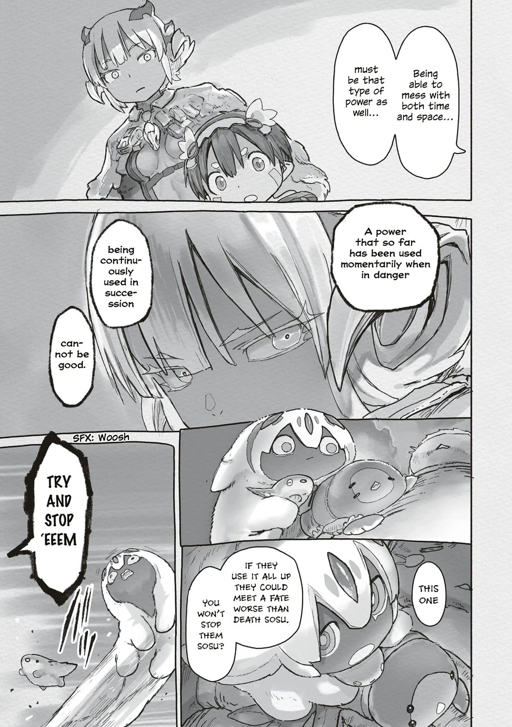 Made in Abyss Manga Chapter 72 page 39 - Windows to Myth