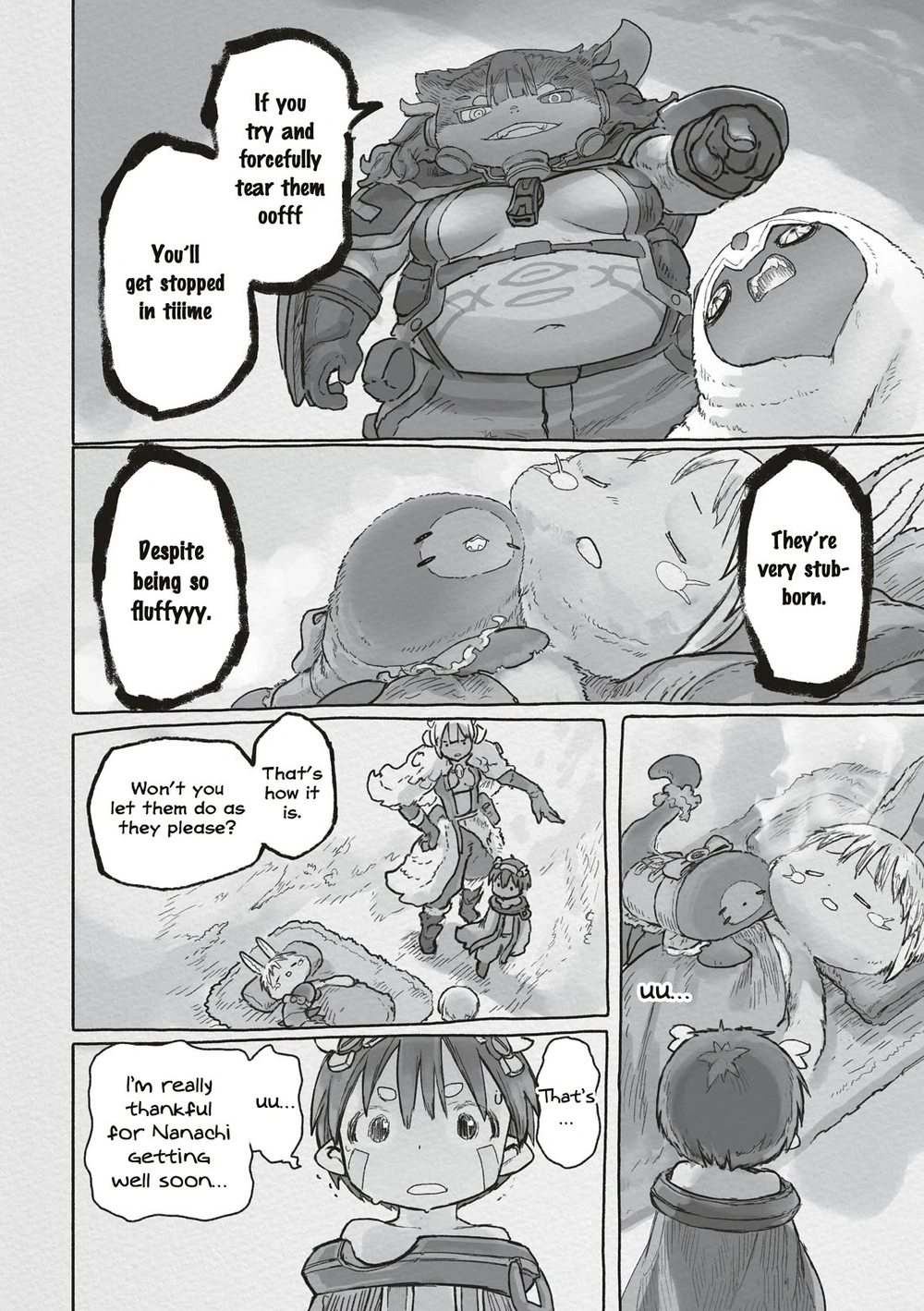 Made in Abyss Manga Chapter 72 page 40 - Windows to Myth