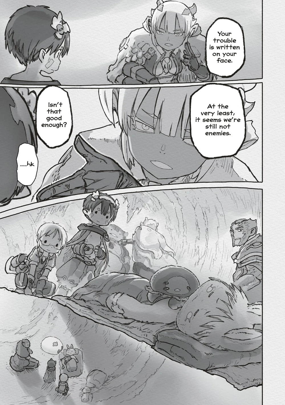 Made in Abyss Manga Chapter 72 page 43 - Windows to Myth