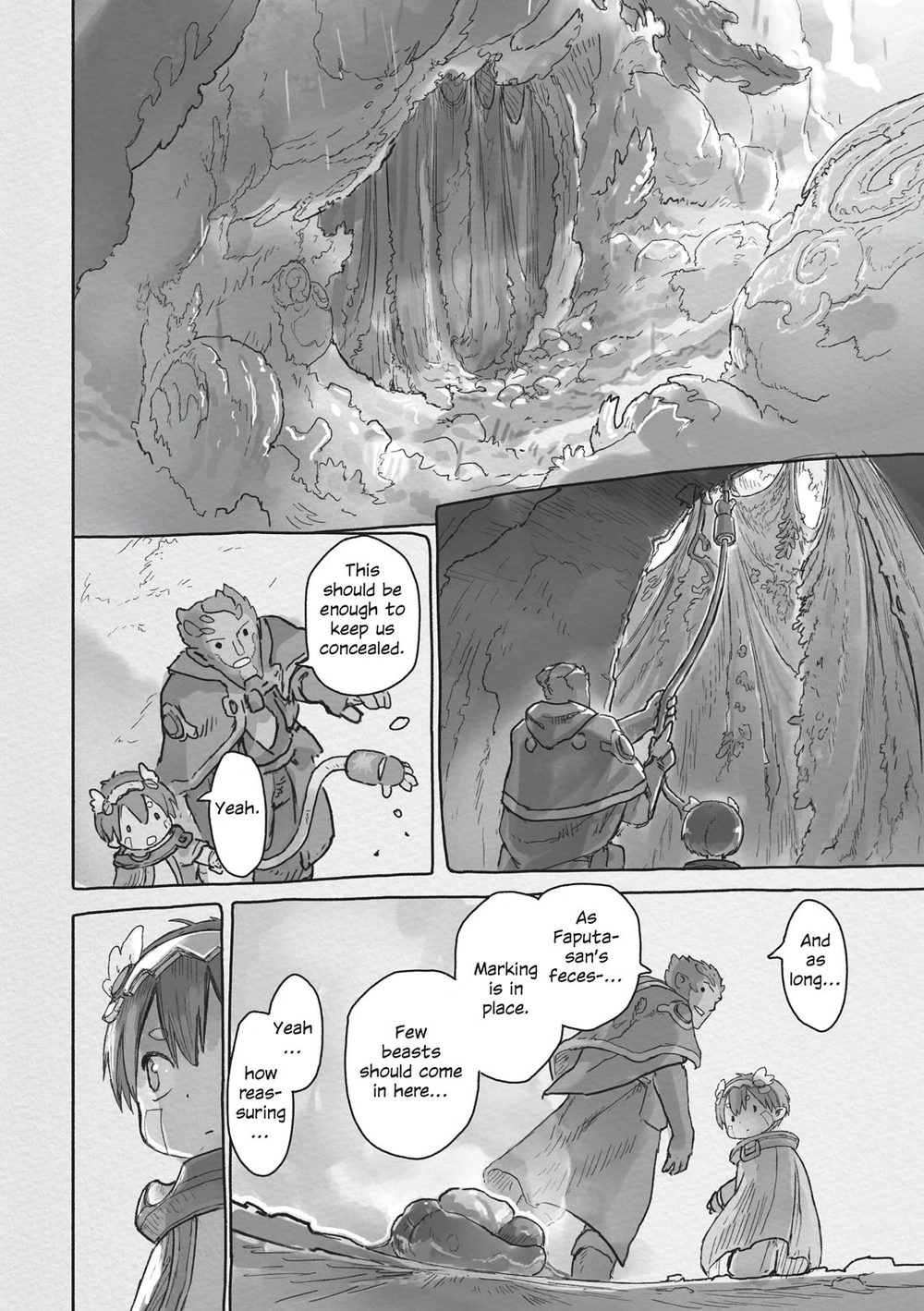Made in Abyss Manga Chapter 72 page 44 - Windows to Myth