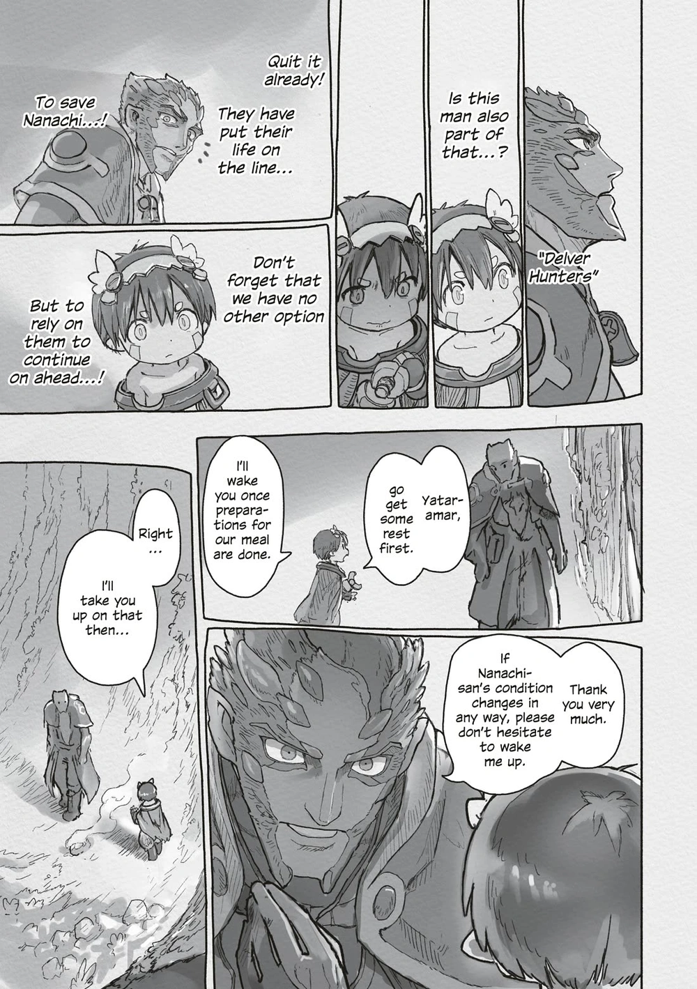 Made in Abyss Manga Chapter 72 page 45 - Windows to Myth