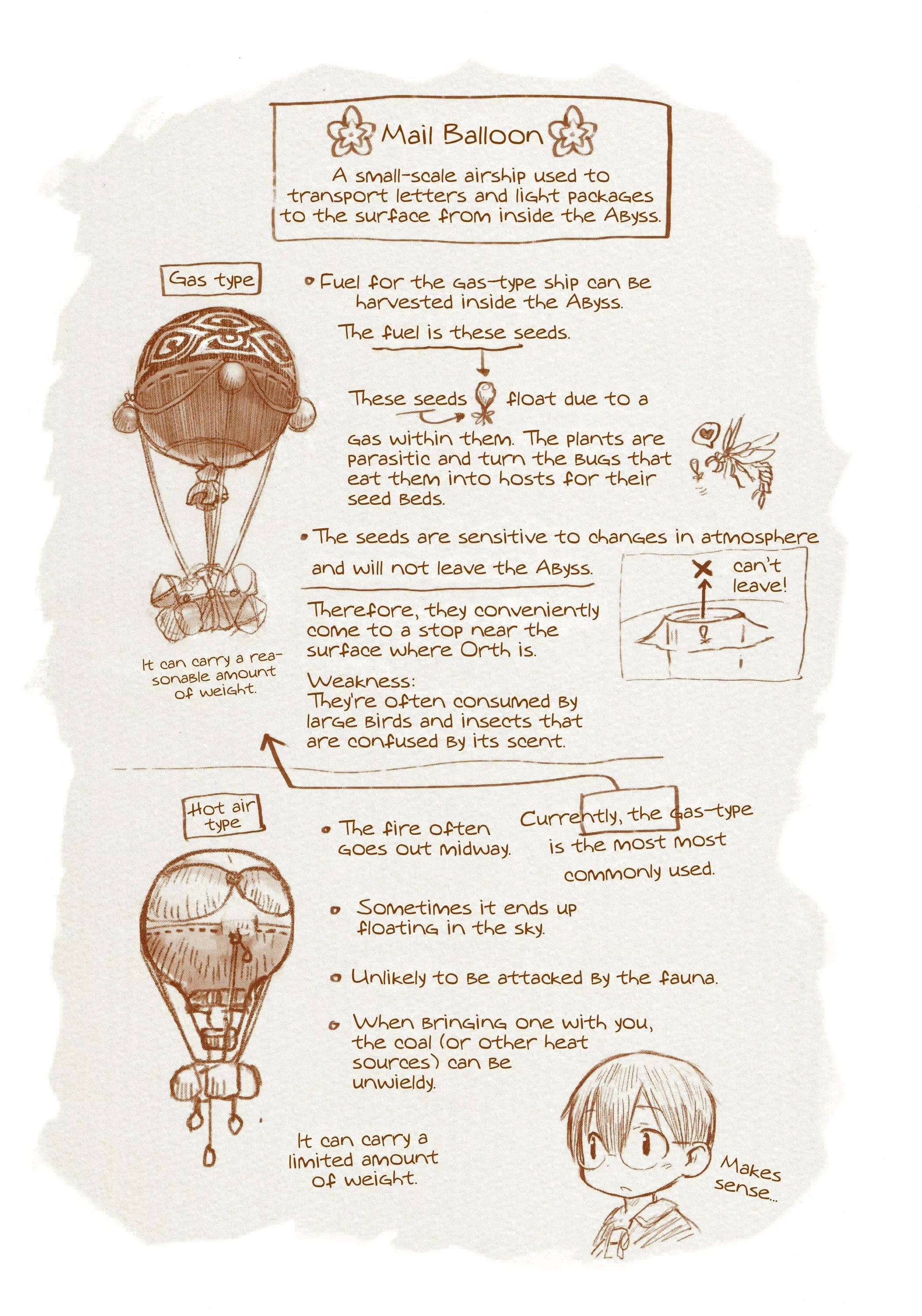 Made in Abyss Manga Chapter 8.5 page 4 - Volume 1 Extras