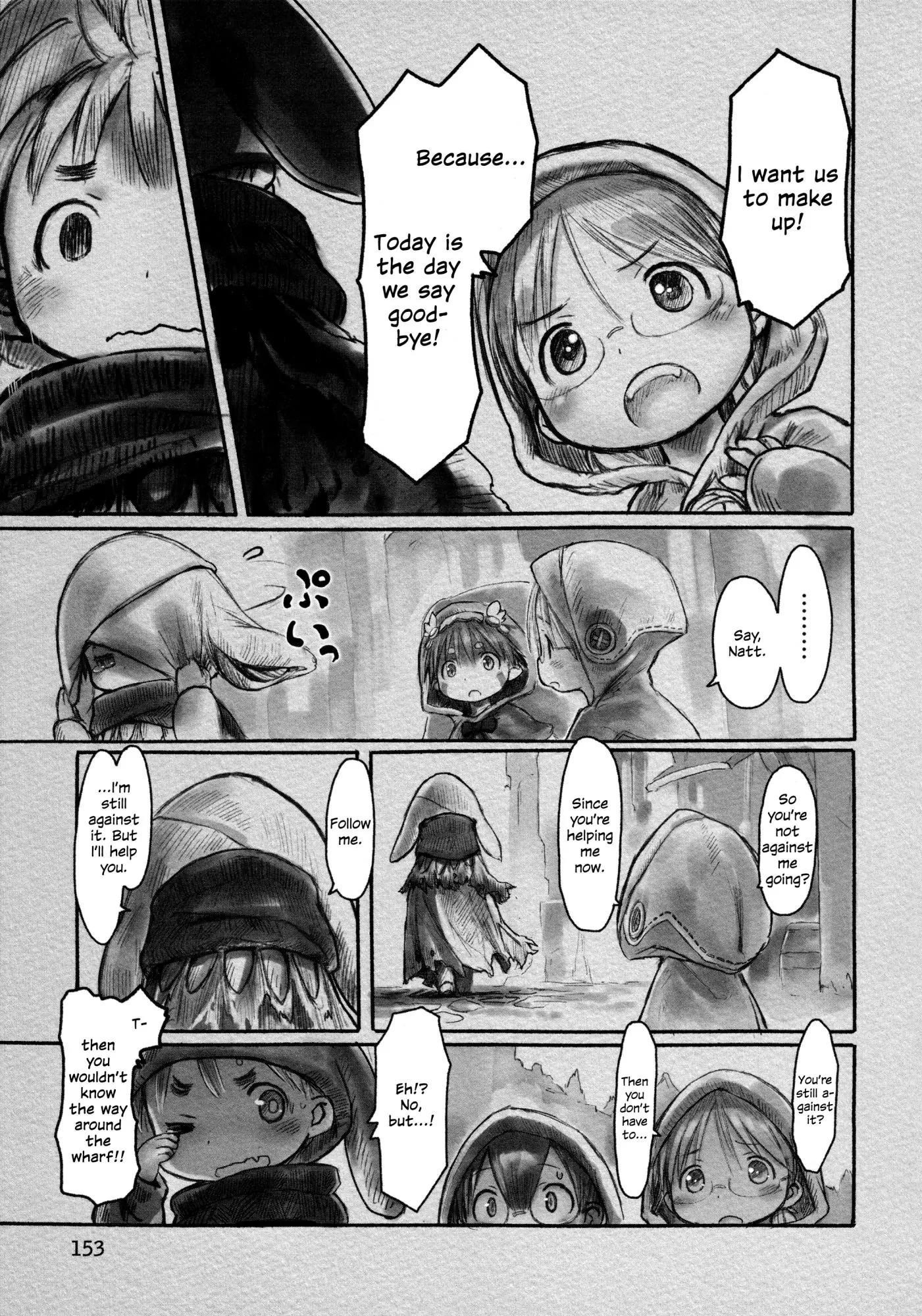 Made in Abyss Manga Chapter 8 page 11 - Here We Go!