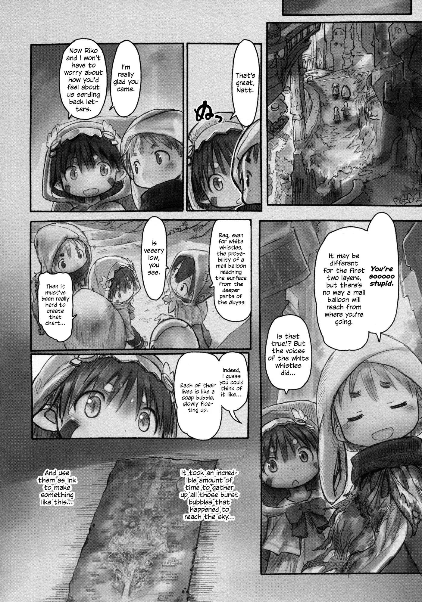 Made in Abyss Manga Chapter 8 page 12 - Here We Go!