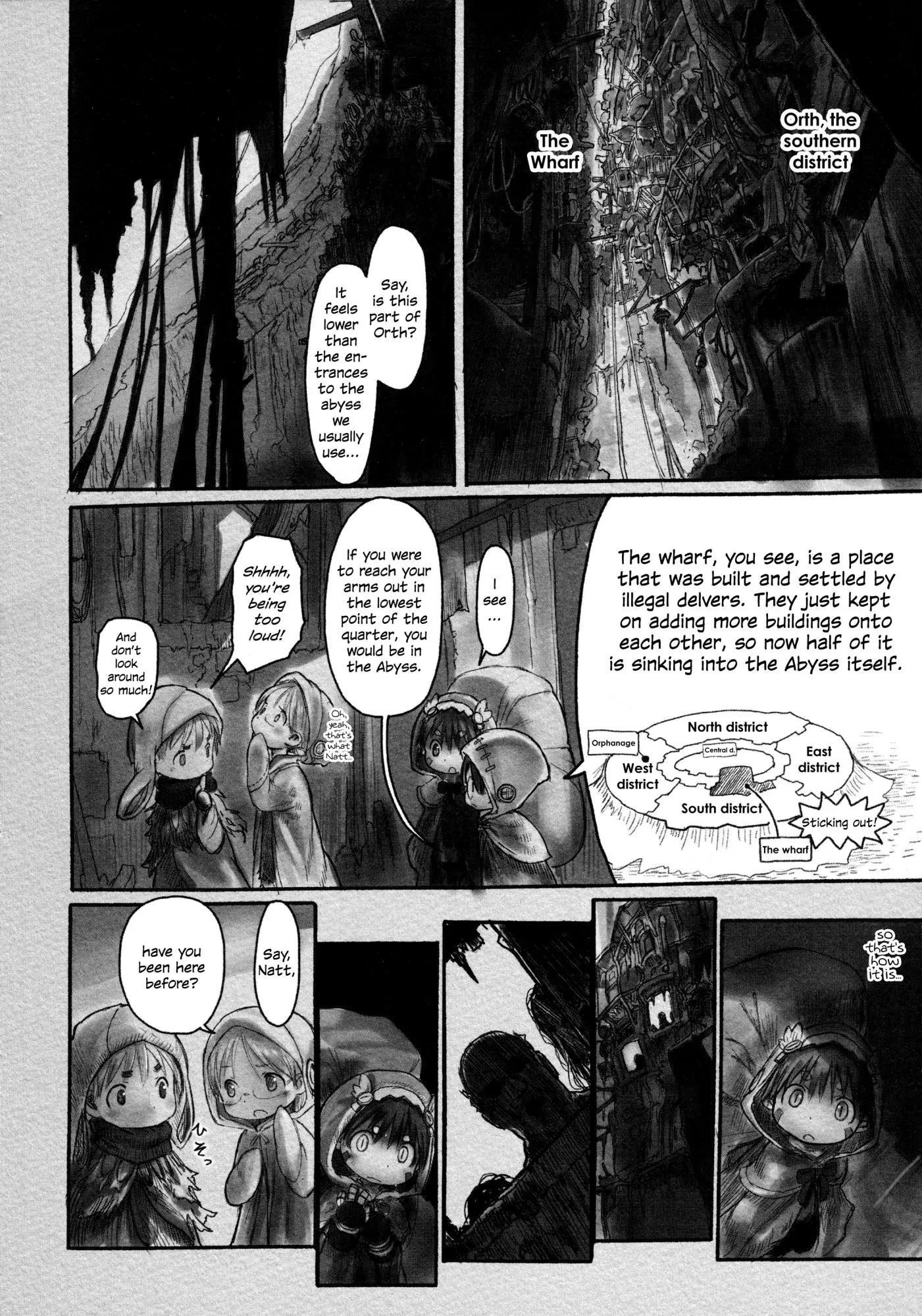 Made in Abyss Manga Chapter 8 page 14 - Here We Go!