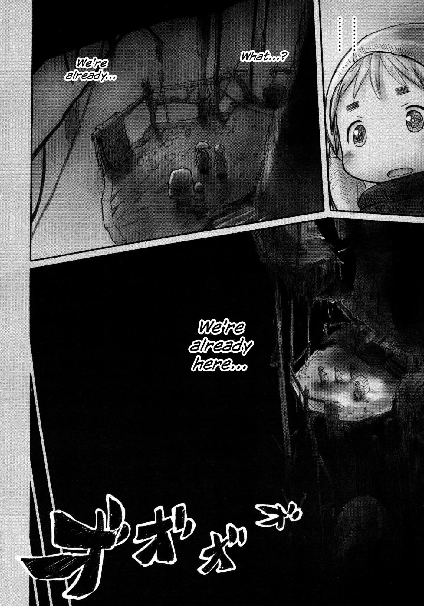 Made in Abyss Manga Chapter 8 page 16 - Here We Go!