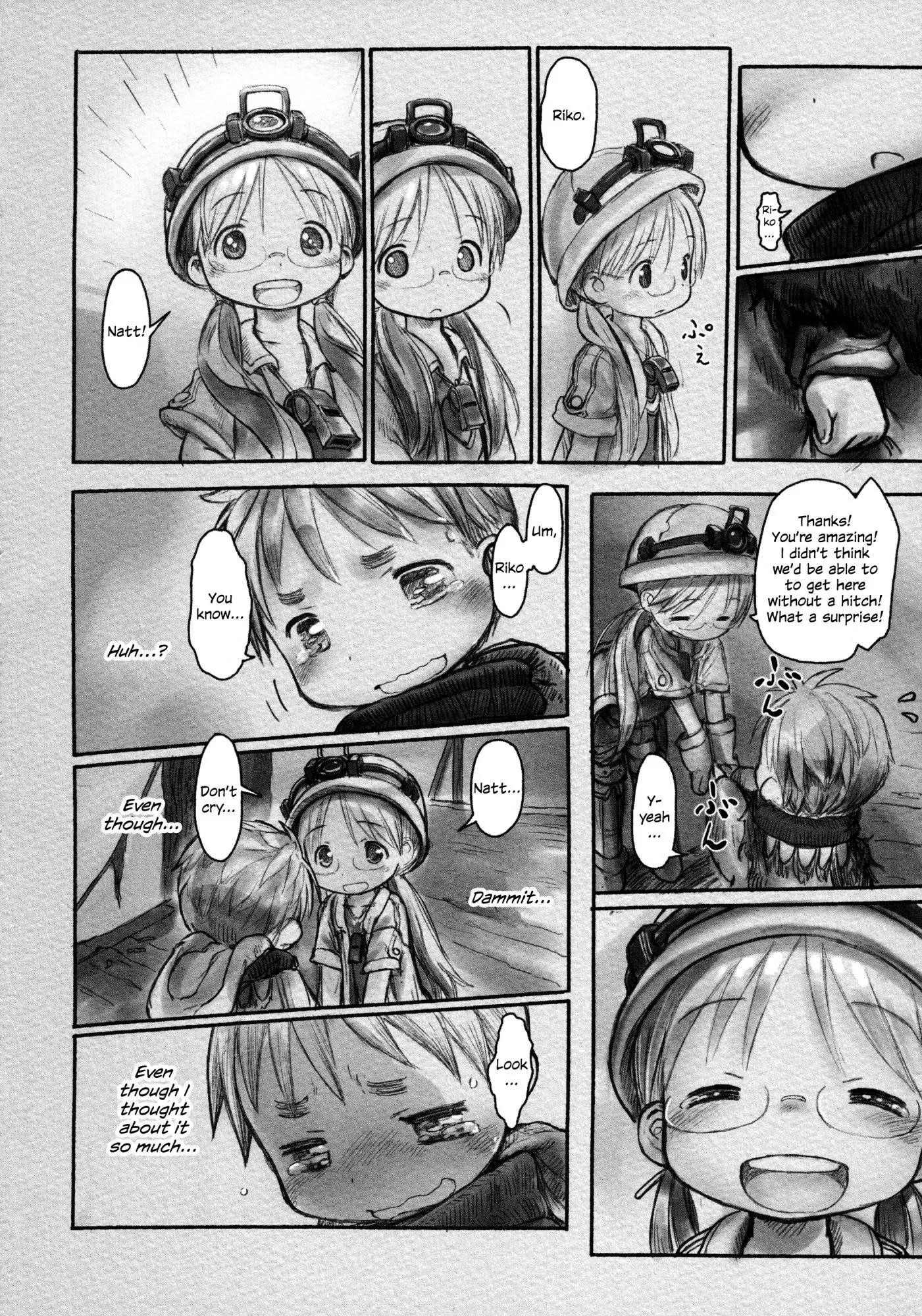 Made in Abyss Manga Chapter 8 page 18 - Here We Go!