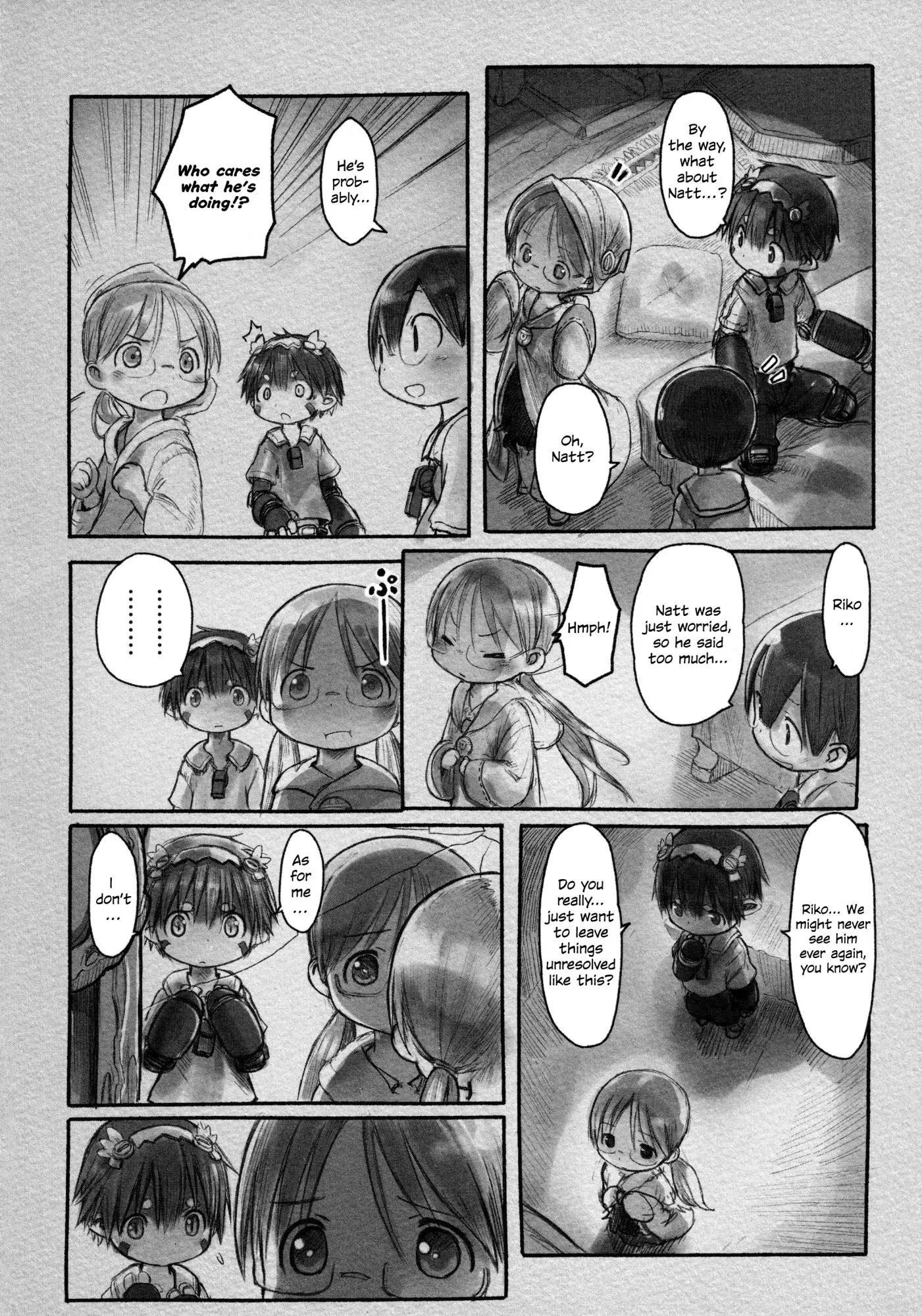 Made in Abyss Manga Chapter 8 page 2 - Here We Go!