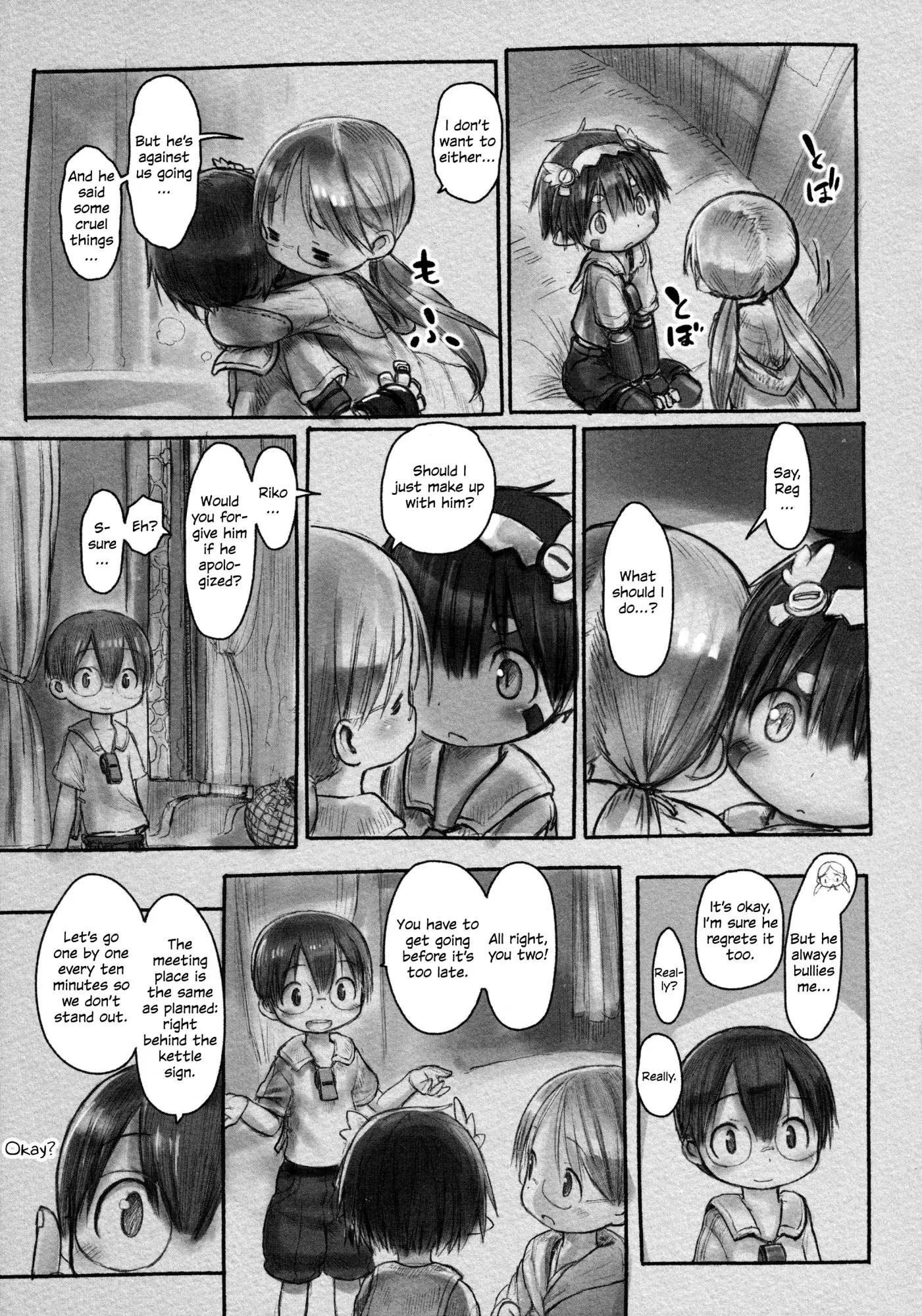 Made in Abyss Manga Chapter 8 page 3 - Here We Go!