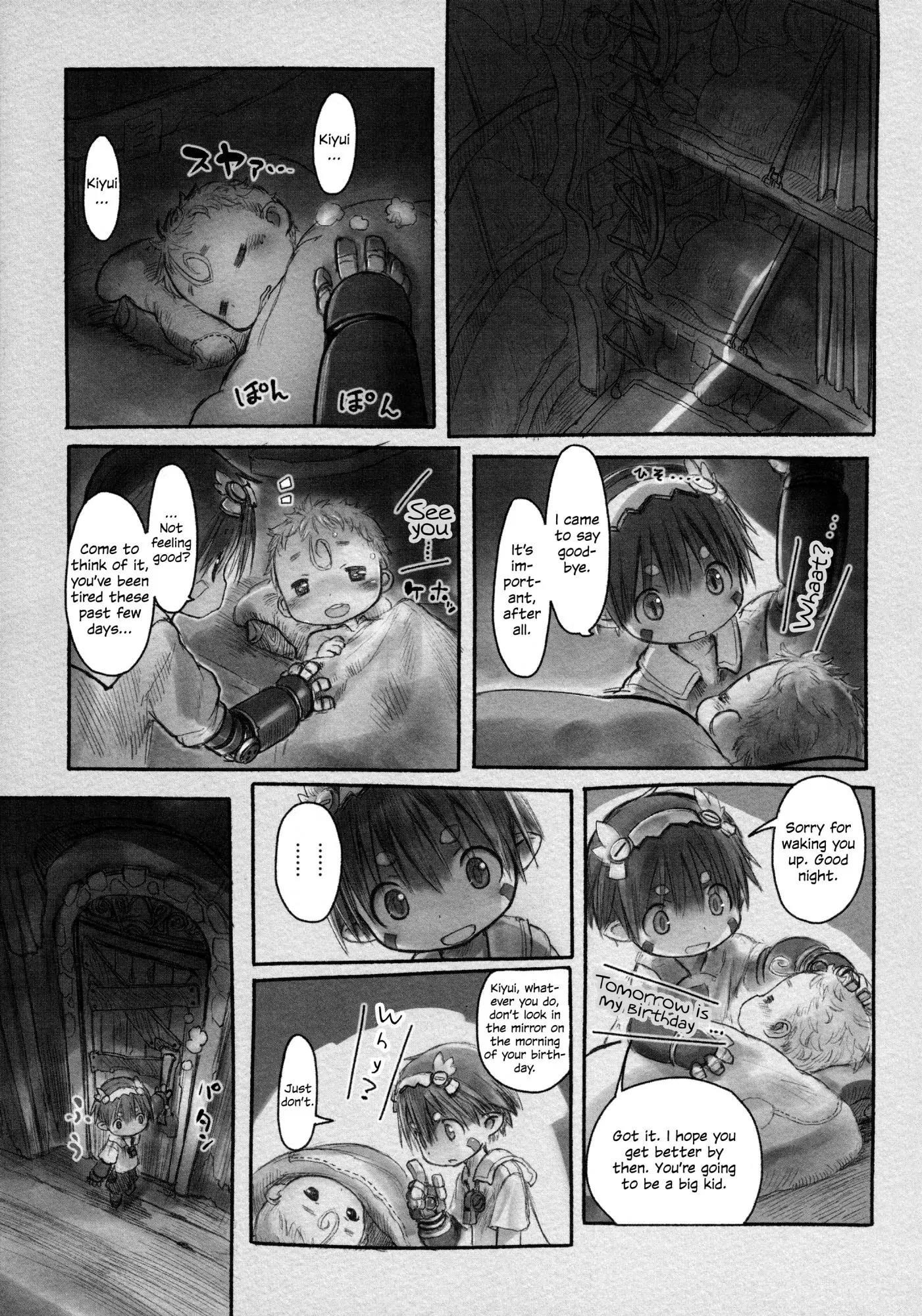 Made in Abyss Manga Chapter 8 page 5 - Here We Go!