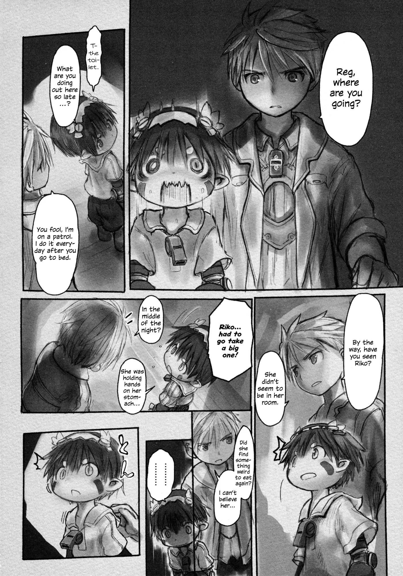Made in Abyss Manga Chapter 8 page 6 - Here We Go!