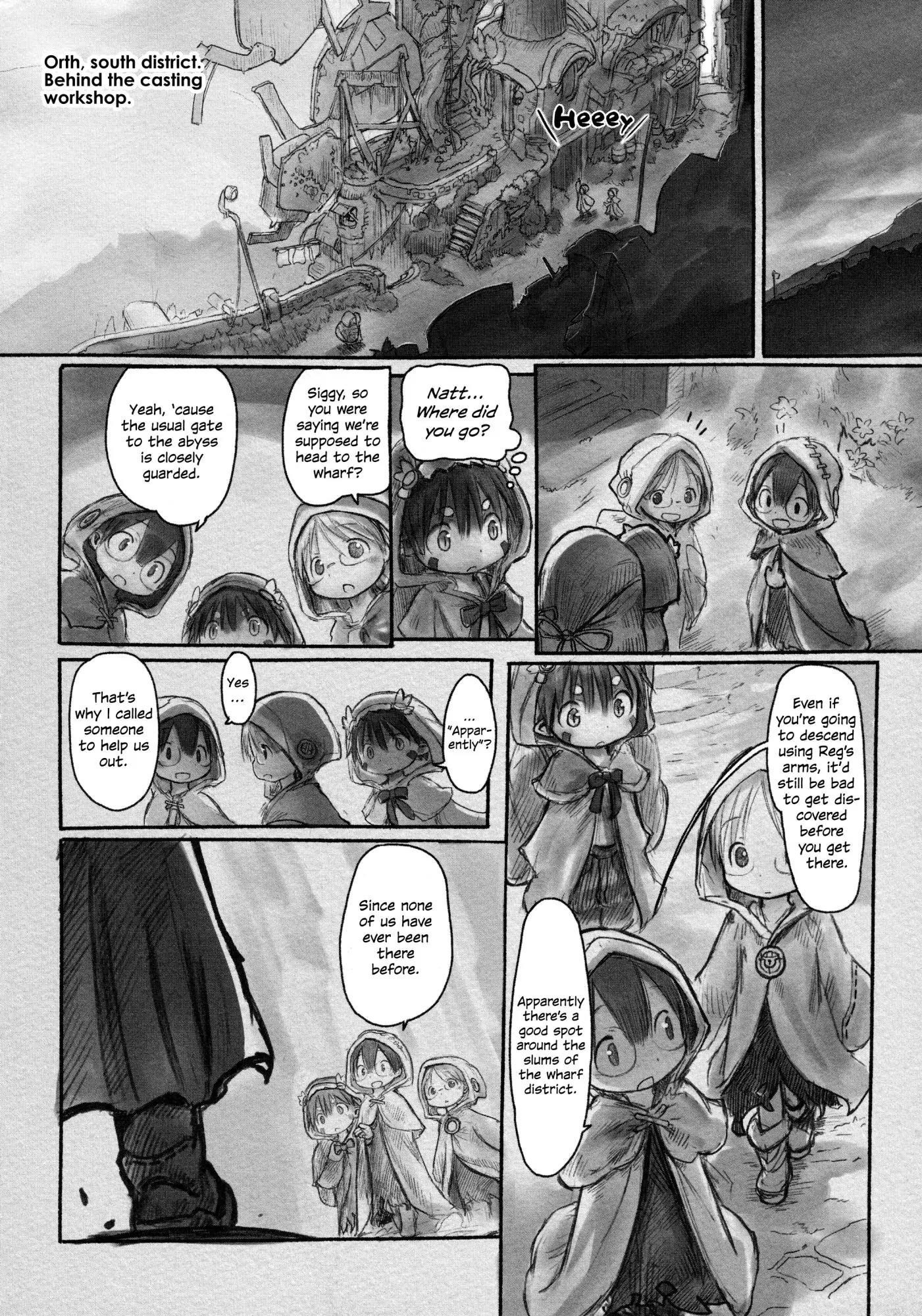 Made in Abyss Manga Chapter 8 page 8 - Here We Go!