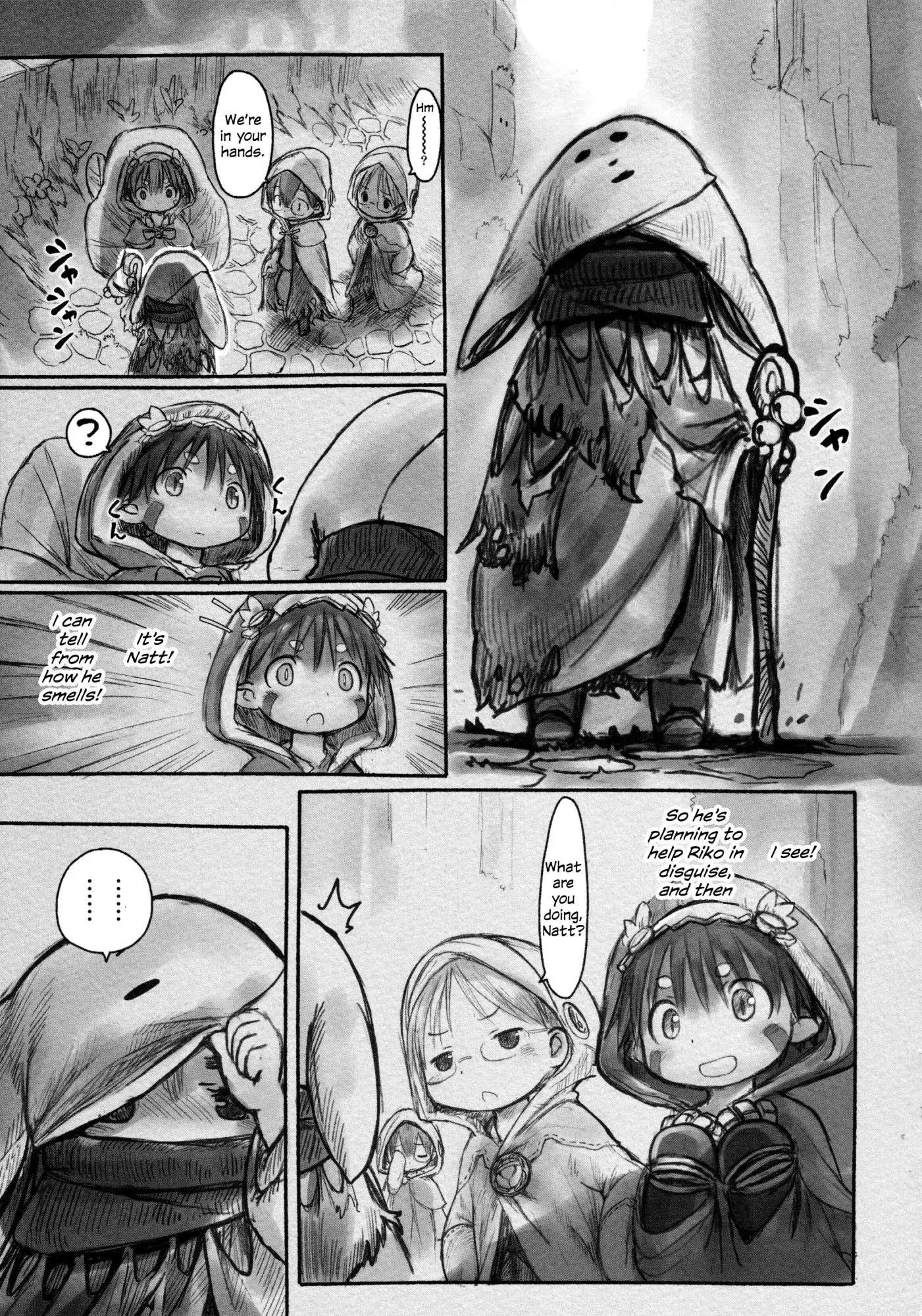Made in Abyss Manga Chapter 8 page 9 - Here We Go!