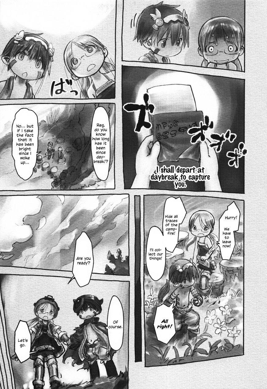 Made in Abyss Manga Chapter 9 page 11 - The Depths' First Layer: The Edge of the Abyss