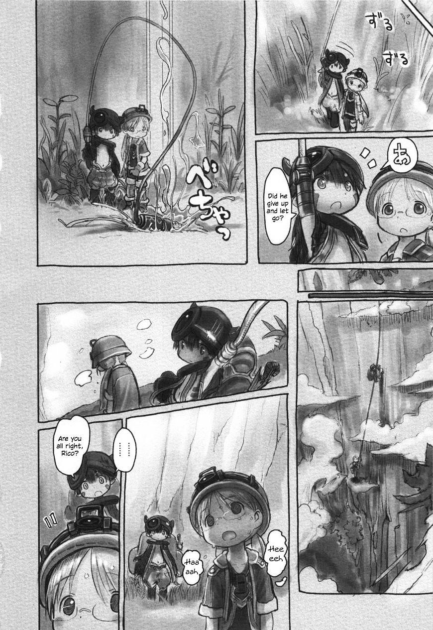 Made in Abyss Manga Chapter 9 page 14 - The Depths' First Layer: The Edge of the Abyss