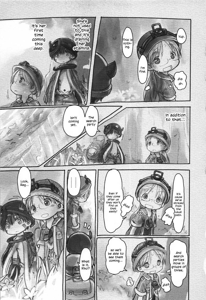 Made in Abyss Manga Chapter 9 page 15 - The Depths' First Layer: The Edge of the Abyss