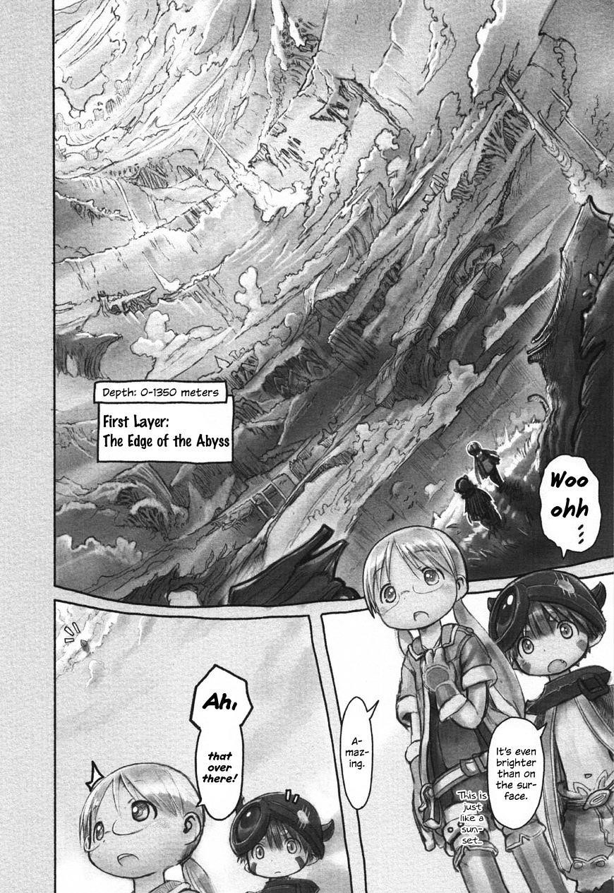 Made in Abyss Manga Chapter 9 page 4 - The Depths' First Layer: The Edge of the Abyss